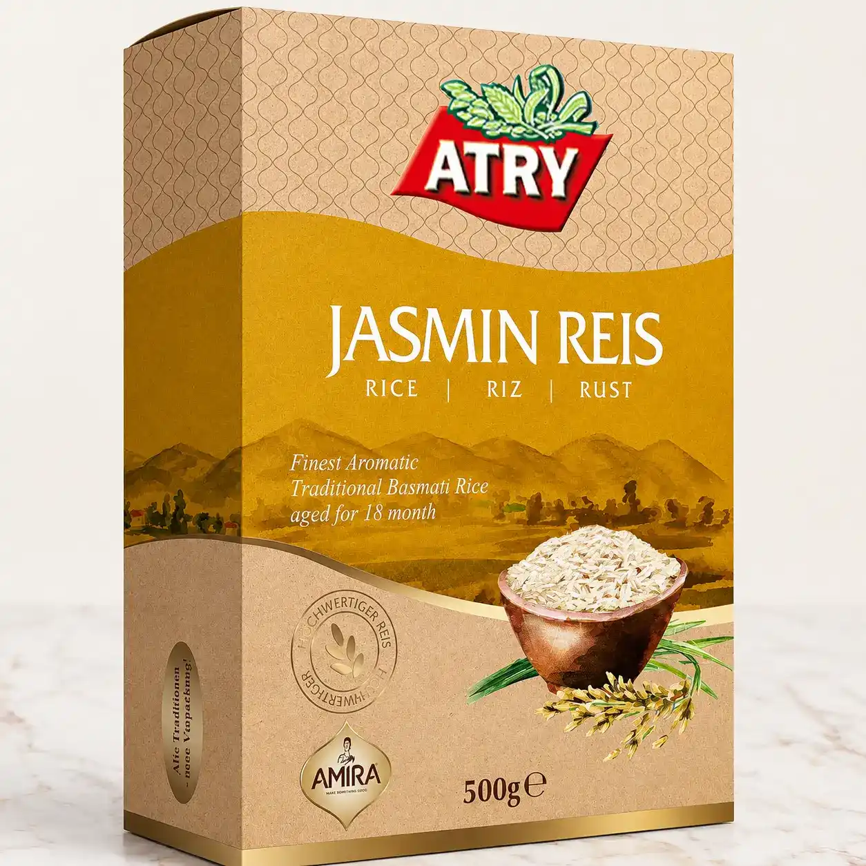 Atry Jasmine Rice Box — Food & Beverage Boxes