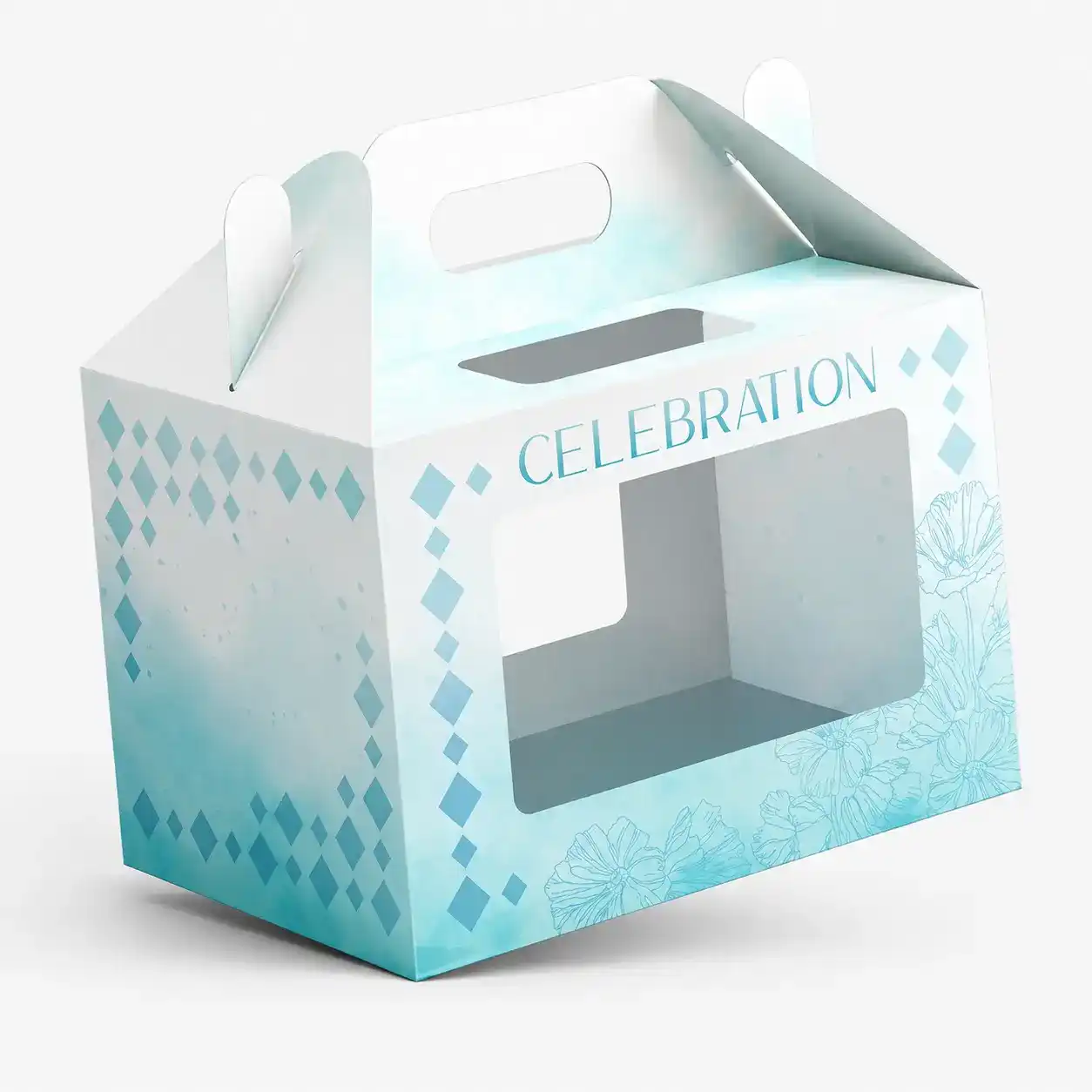 Celebration Window Box — Food & Beverage Boxes