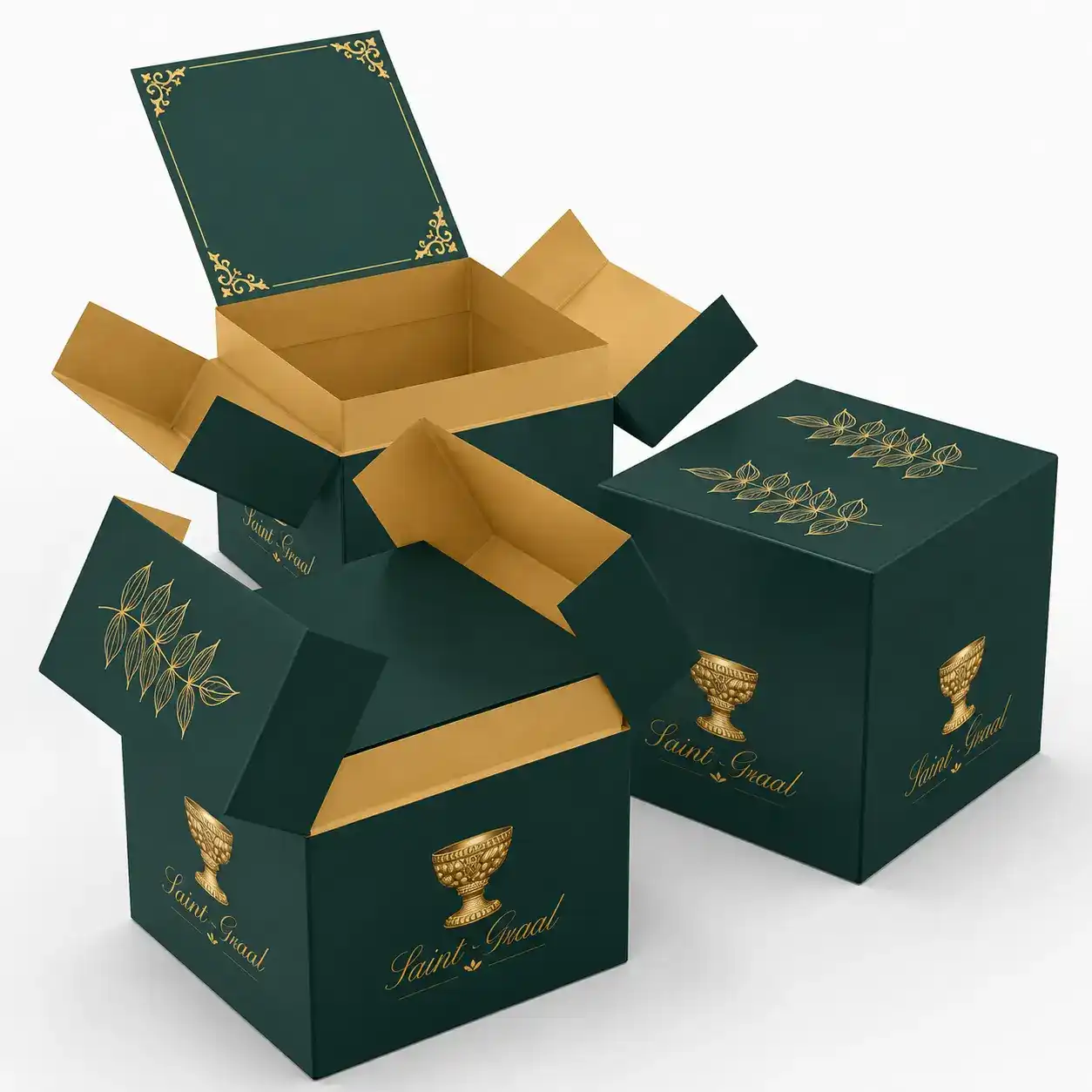 Saint Graal Luxury Gift Box — Luxury & Rigid